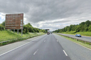 Emergency services called to two-car crash on A1(M)