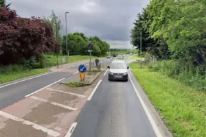 Driver arrested after cars and combine harvester crash on A59