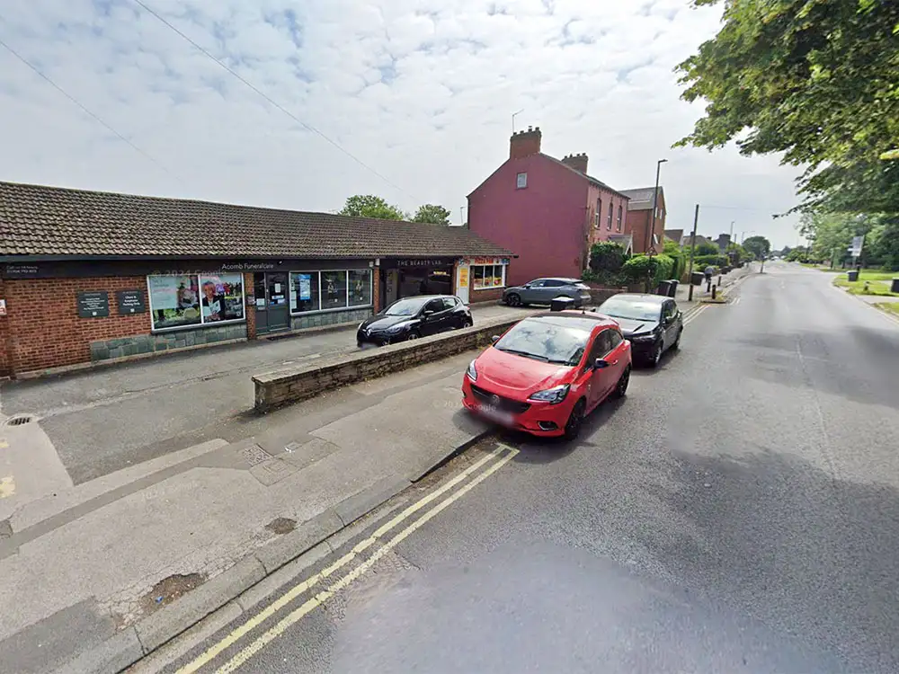 Woman punched in unprovoked attack near York funeral home