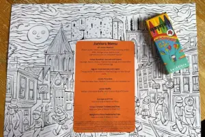 York cafe partner with USA children’s illustrator to launch new kids menu