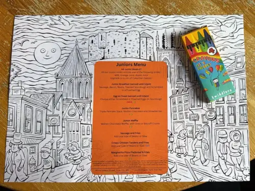 York cafe partner with USA children’s illustrator to launch new kids menu