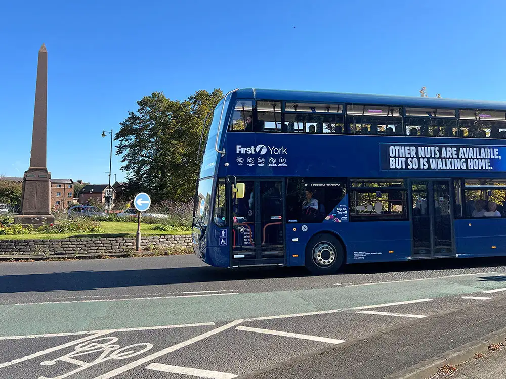 York bus disruption as more than 100 journeys cancelled