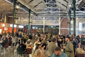 Brewery market hall launches its events programme – with art, music and more