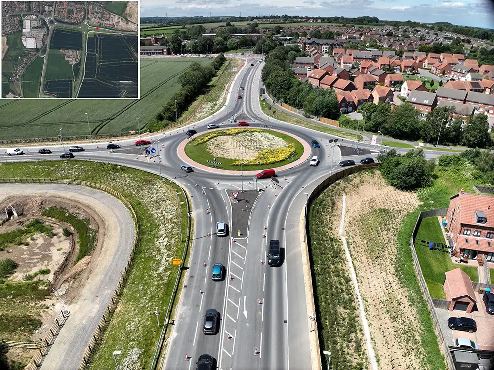 Heatwave melts section of A1079 – Gritters called in