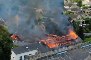 Updated: Major blaze at North Yorkshire hospital – Staff and patients safe