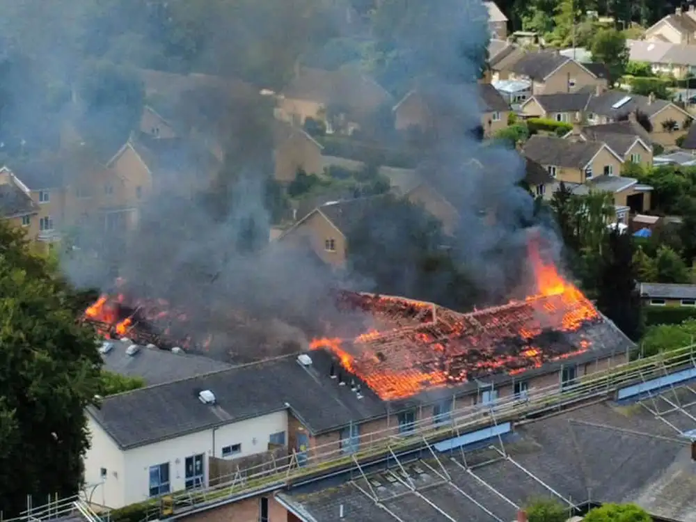 Updated: Major blaze at North Yorkshire hospital – Staff and patients safe