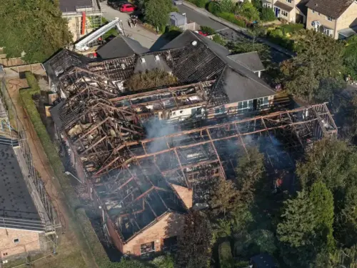 Patients told ‘do not attend’ as video shows Malton Hospital fire devastation