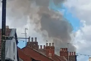 Major blaze at North Yorkshire hospital – Smoke seen for miles