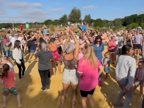 Gallery: The viral ‘coffee rave’ comes to York attraction