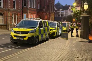 Police incident in York city centre sees footpath cordoned off
