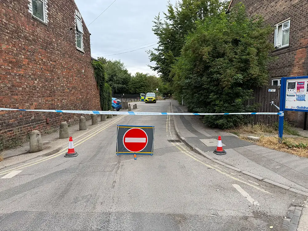 Weapon recovered after shot fired near York Mosque