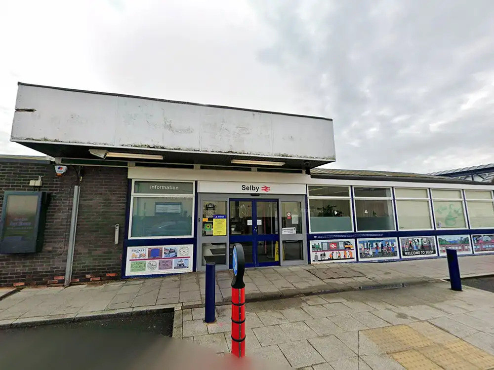 Man arrested after trains prevented from moving at Selby Station