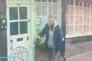 Watch: Bizarre incident as man ‘destroys’ display on Shambles