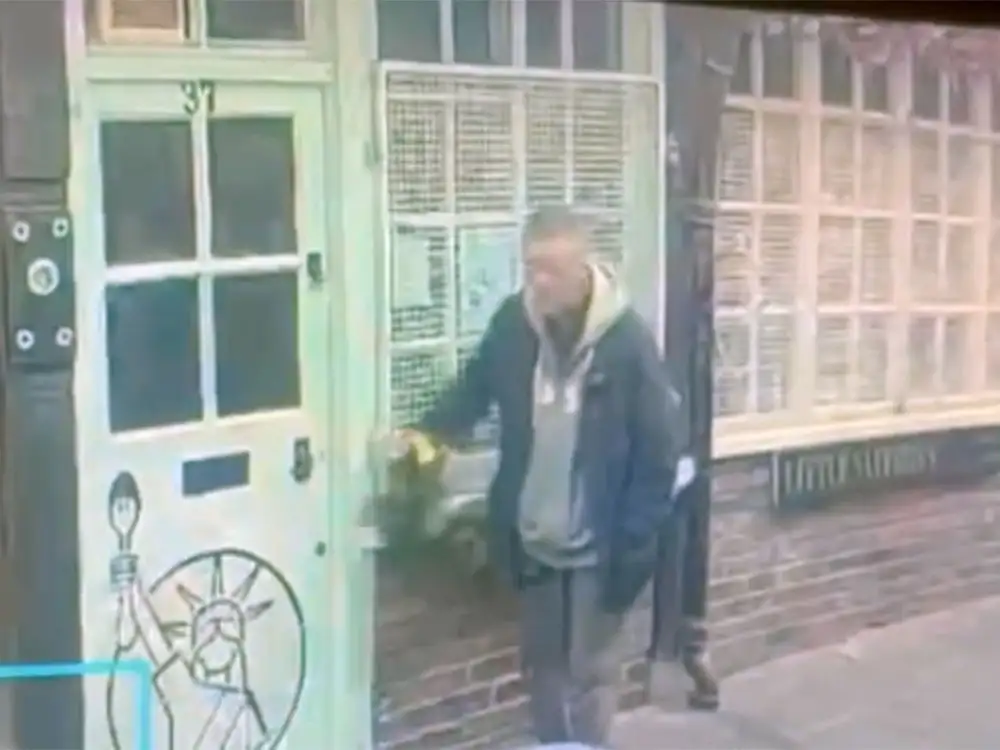 Watch: Bizarre incident as man ‘destroys’ display on Shambles