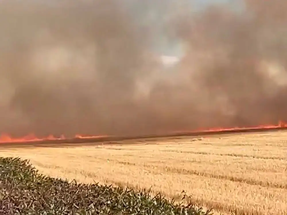 Three fire crews tackle serious blaze in North Yorkshire