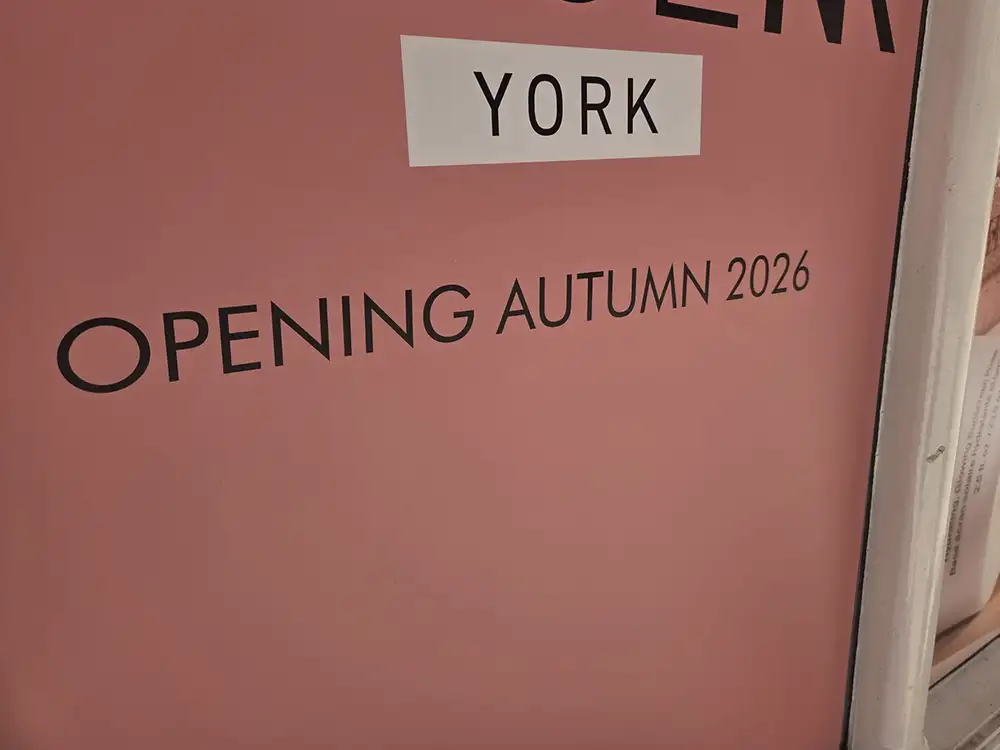 Famous retail brand preparing to open in York this autumn