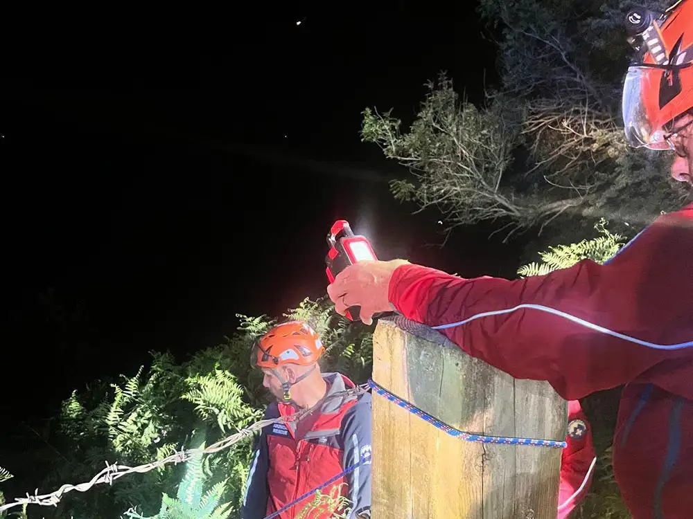 Mountain rescue team save three young people stuck at North Yorkshire beauty spot