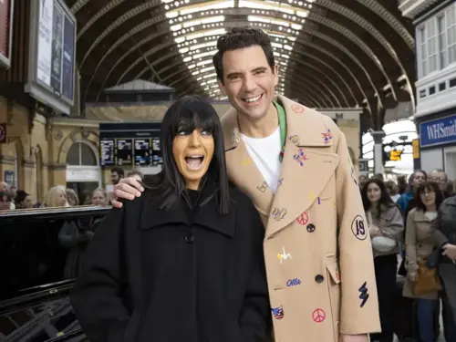 Watch: Claudia meets musicians at York Station for Channel 4 series