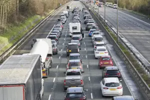 Stretch of A1(M) in North Yorkshire closed due to livestock trailer crash