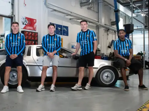 Watch: York City go back to the future to unveil new third shirt