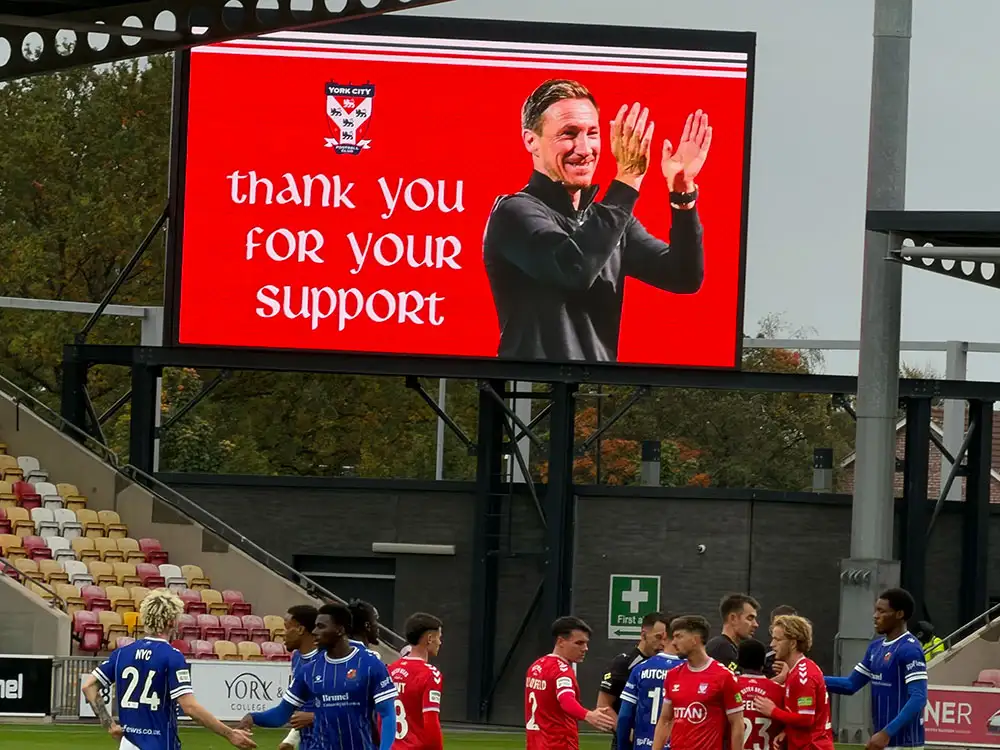 Sacked York City manager Stuart Maynard thanks fans for their ‘overwhelming’ support
