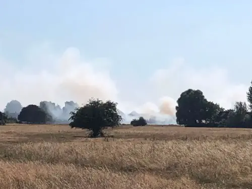 Updated: Hob Moor fire – Neighbour says she heard someone say they started it
