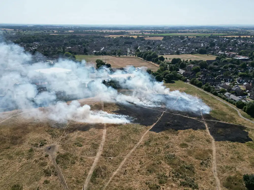 Appeal for information over suspected arson on Hob Moor in York