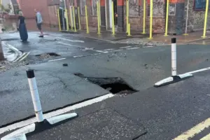 York roads remain closed after water mains burst that flooded streets