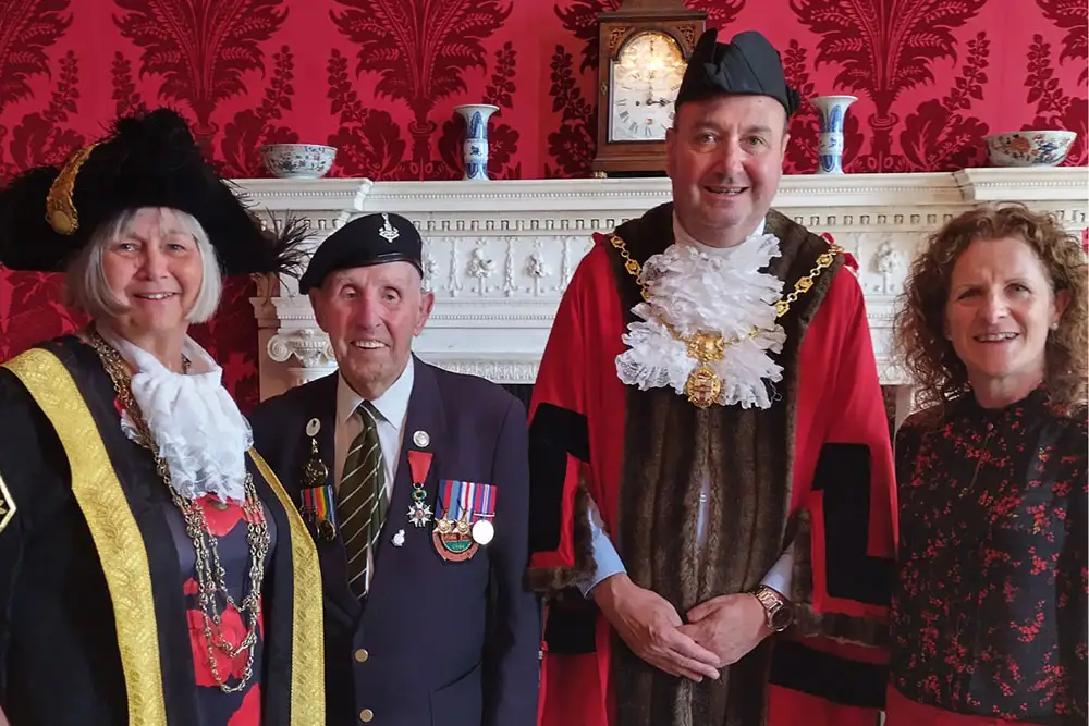 ‘I was gobsmacked’ – D-Day hero Ken Cooke receives Freedom of York