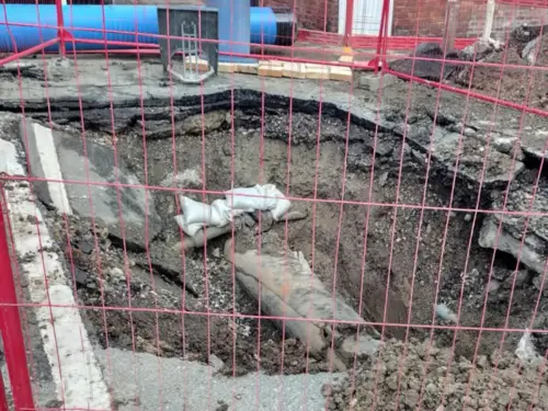 Shuttle bus to run for residents hit by burst water main