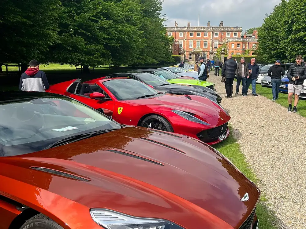 Popular sports car show returns to Newby Hall this autumn