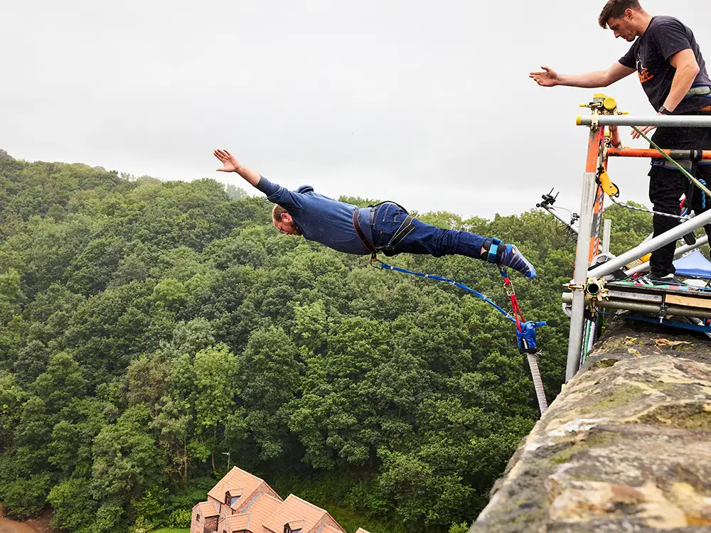 Volunteers to bungee jump off 130ft viaduct in steam railway fundraiser