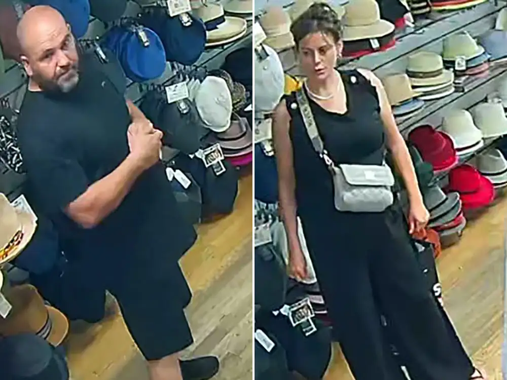 Designer cap stolen from hat shop in York