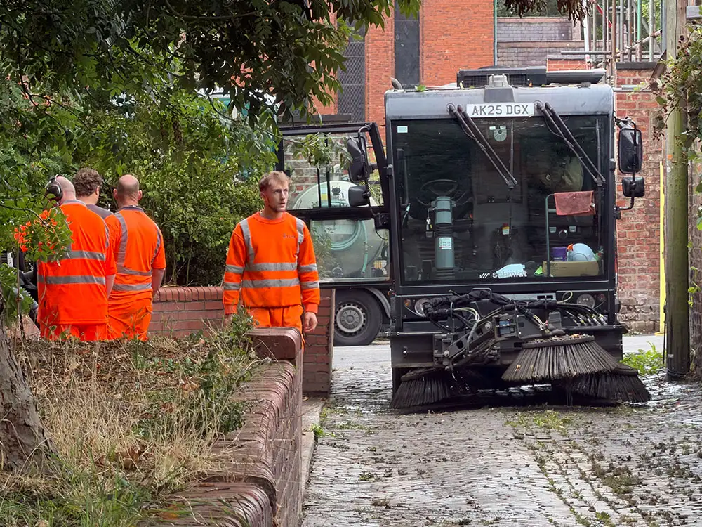 York woman gashes head slipping on mud left behind by mains burst – four weeks ago