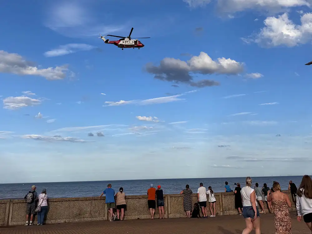 Police searching for teenage boy in sea off East Yorkshire coast