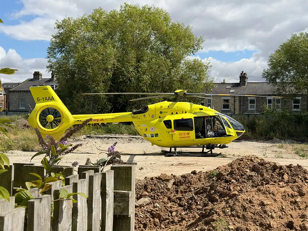 Serious crash closes York roads – Air ambulance lands in city centre