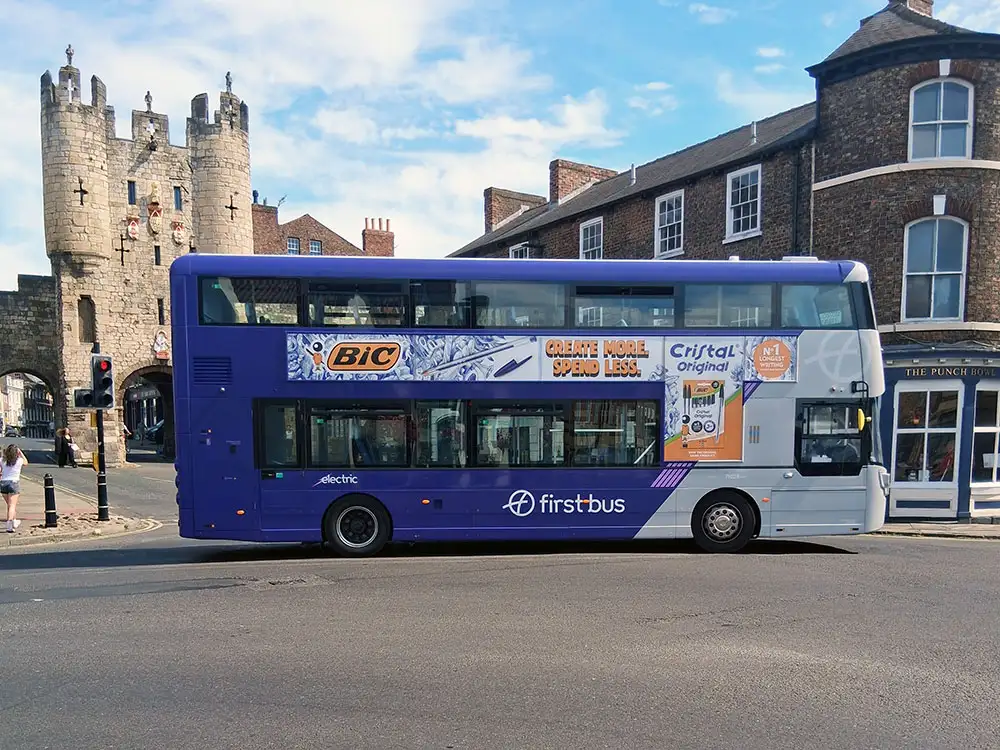 Bus breaks down in middle of busy York junction
