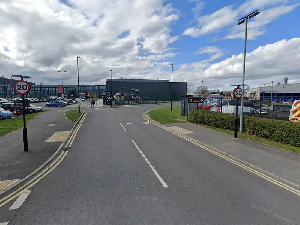 Two people freed after becoming trapped in York shopping park at midnight