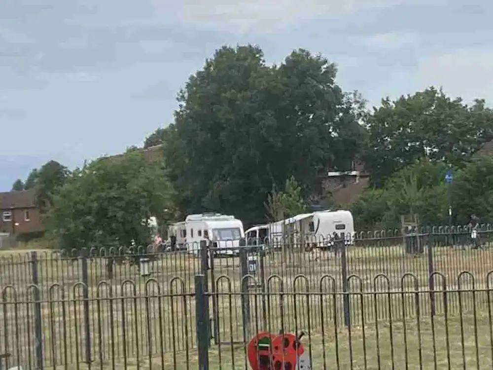 Travellers return to York playing fields just weeks after previous eviction