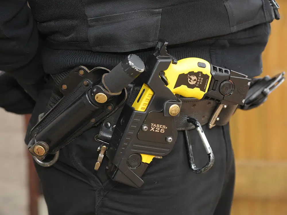 Taser used after out-of-control dog bites two people in North Yorkshire village