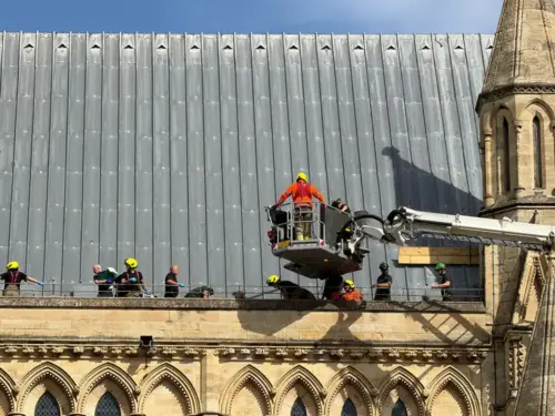 Major incident at York Minster &ndash; Cordons now lifted
