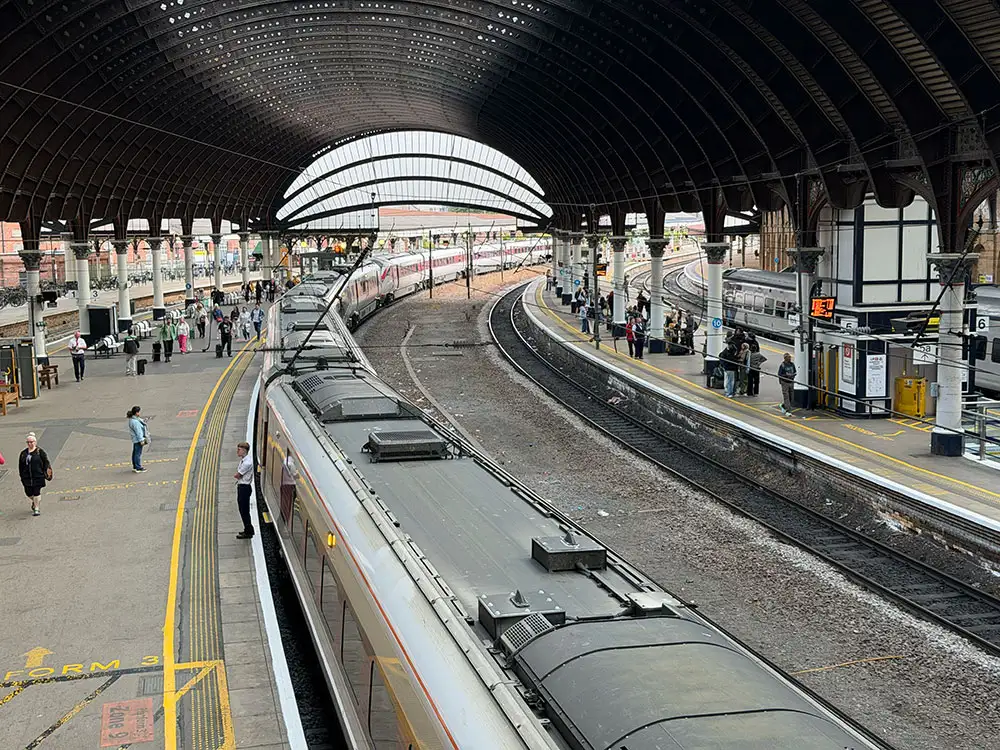 Trains between North Yorkshire and London delayed