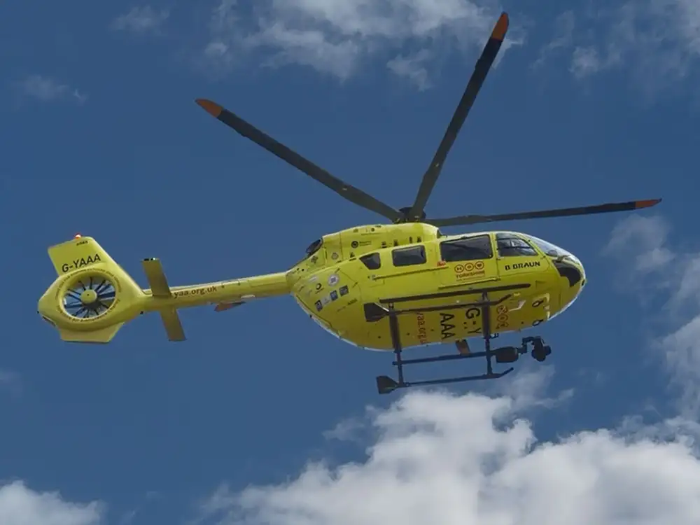 Air Ambulance called to crash on A170 near Pickering