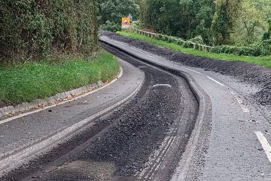 Work on this important road continues