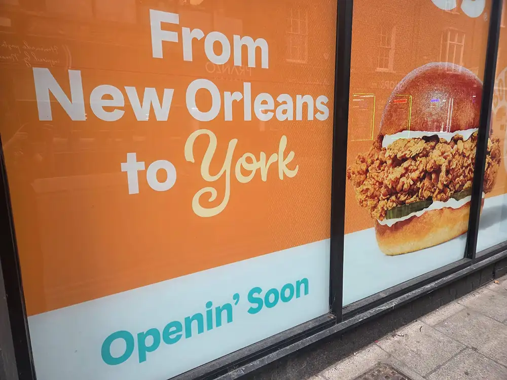 New fast food restaurant opening in York soon – and they’re hiring