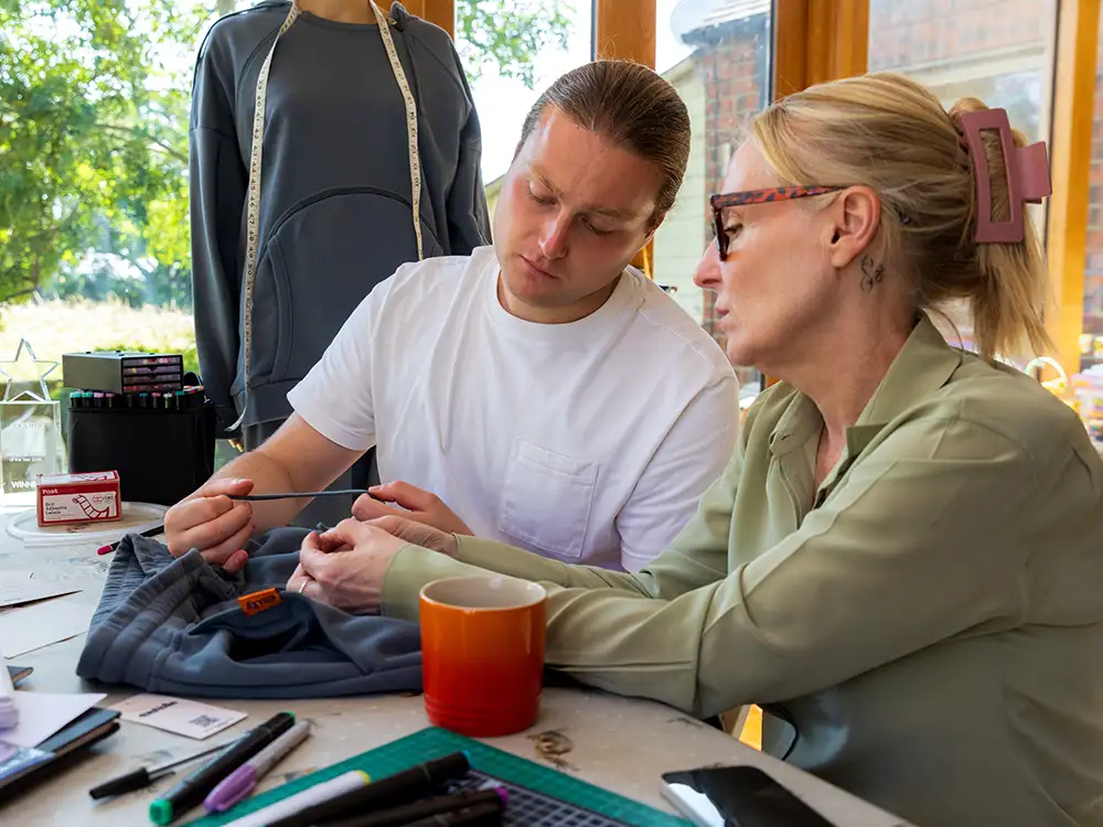York mother and son have launched 'empowering' fashion brand in memory of daughter