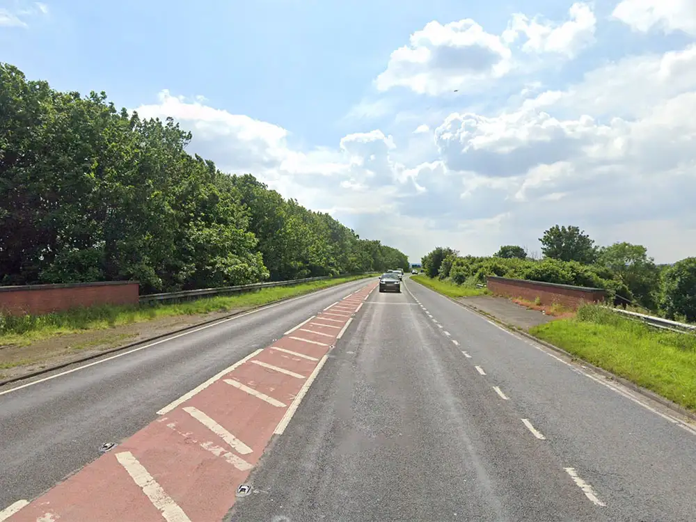 Teenager died in crash on the A59