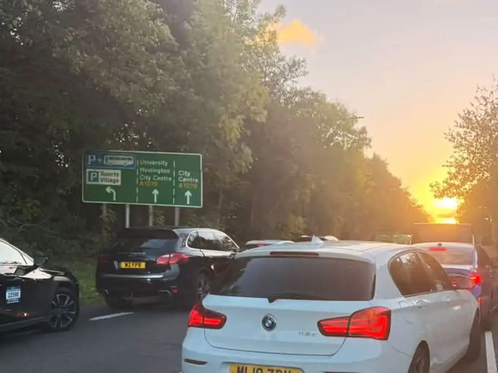 Crash on main York road – Traffic at a standstill