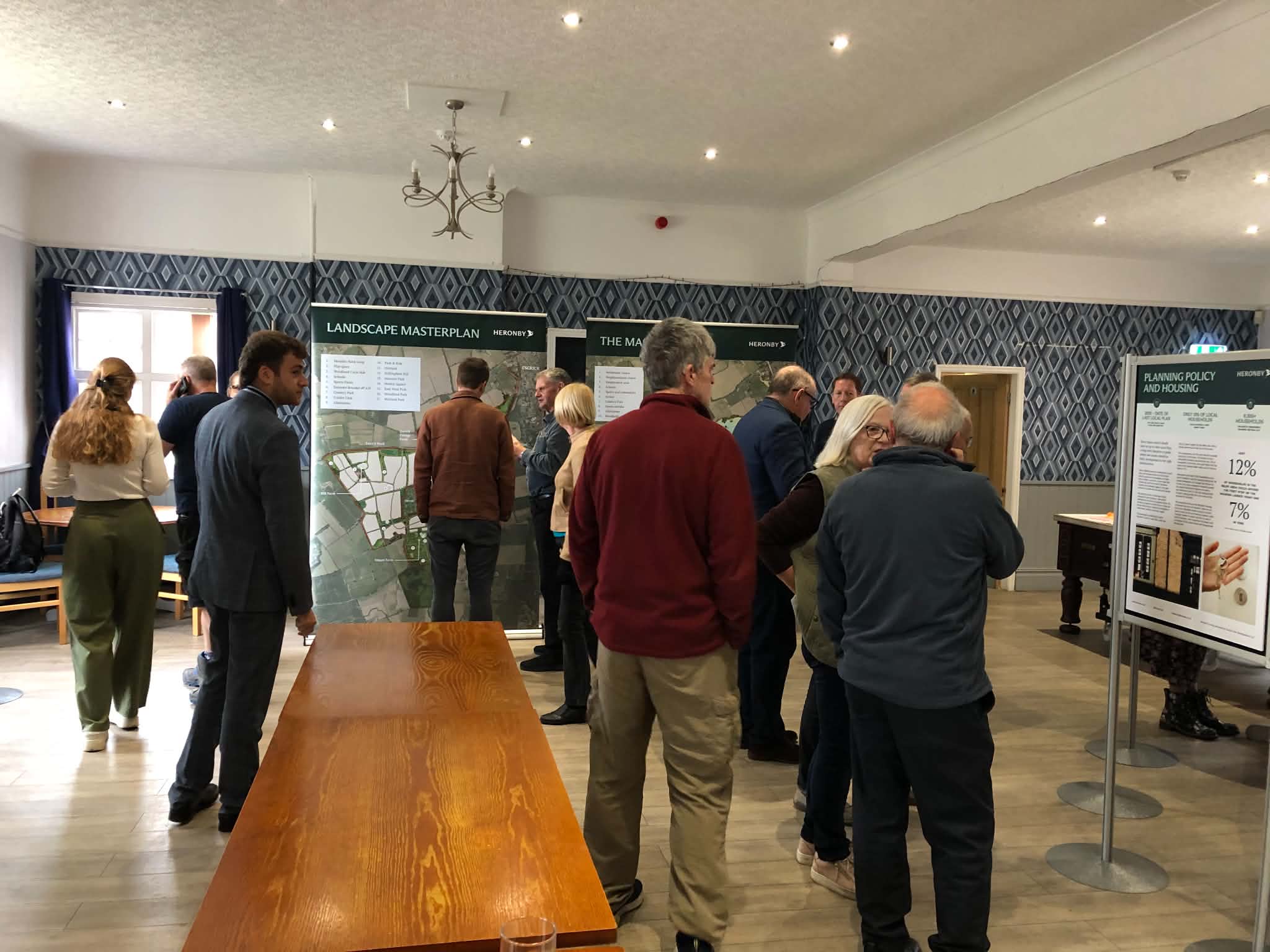 Villagers give their verdict on new plans for a 3,500 home development by the A19