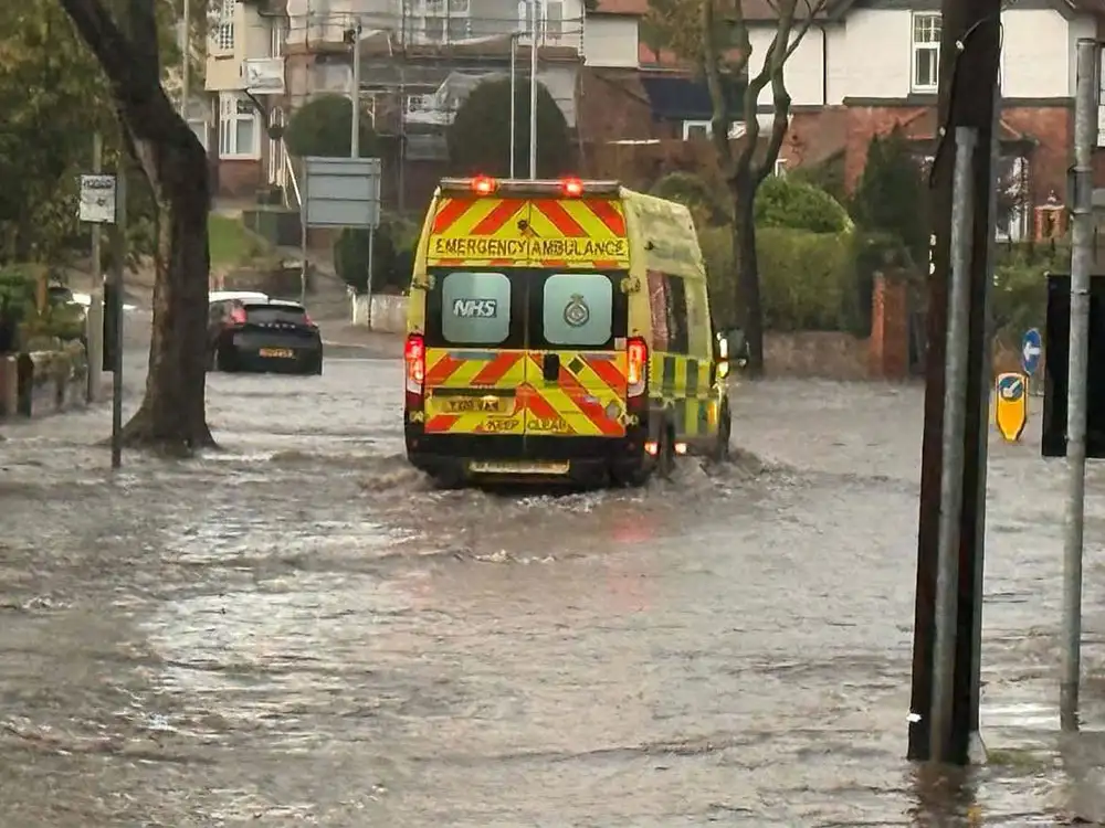 ‘Stay away from Scarborough town centre’ say police as floods cause chaos